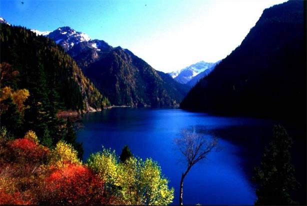 九寨溝地震景區 九寨溝地震景區